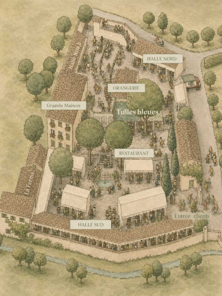 Plan interactif du domaine