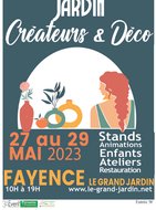 AFFICHE jardin Createurs et déco MAI 23